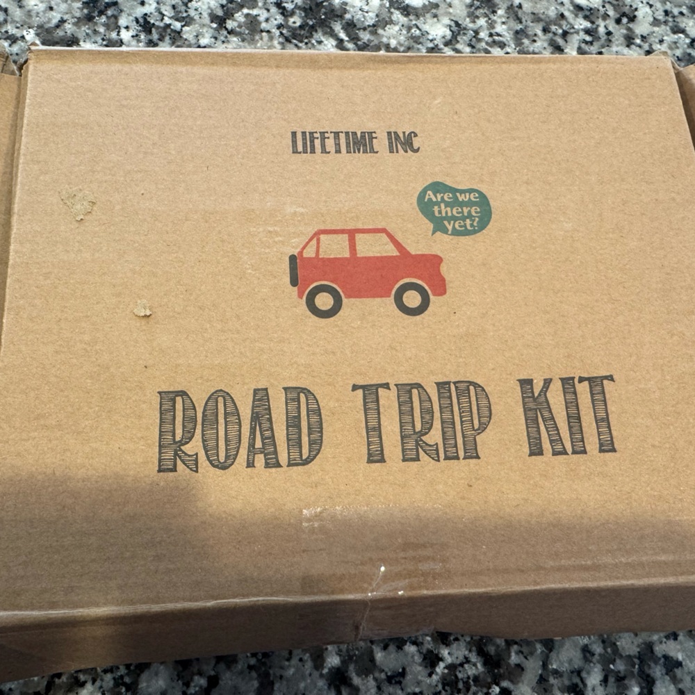 Lifetime Inc NEW Road Trip Kit game car